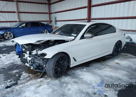 2019 BMW M550I xDrive z USA, uszkodzony, nr VIN WBAJB9C58KB464880